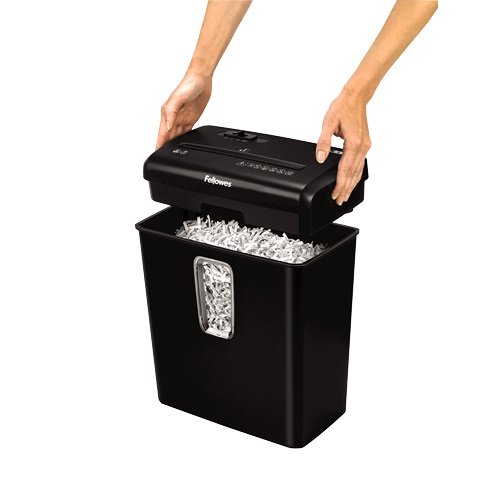Fellowes P-30C Destructora de papel con corte en partículas, 15L, Negro